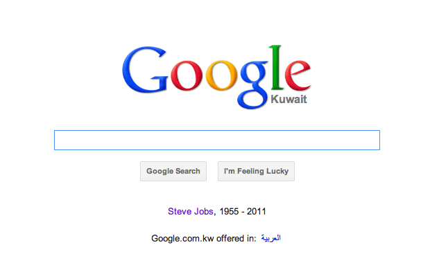 Google: link to apple.com